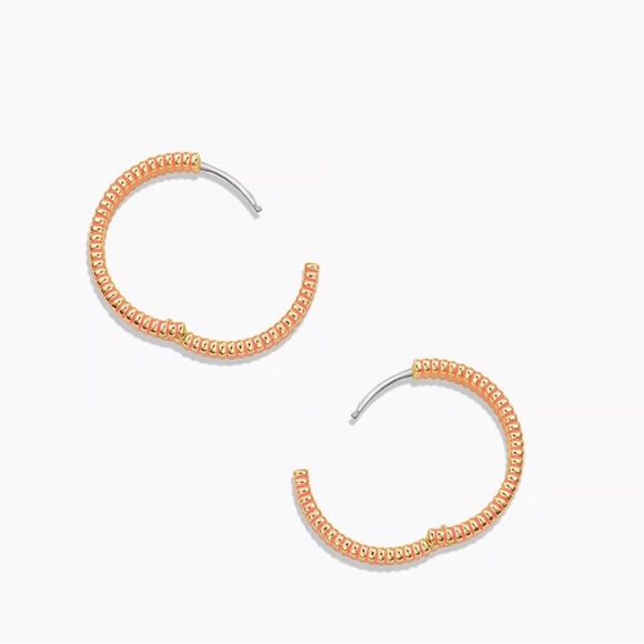Gorjana Pink Catalina Hoops - Picture 4 of 4